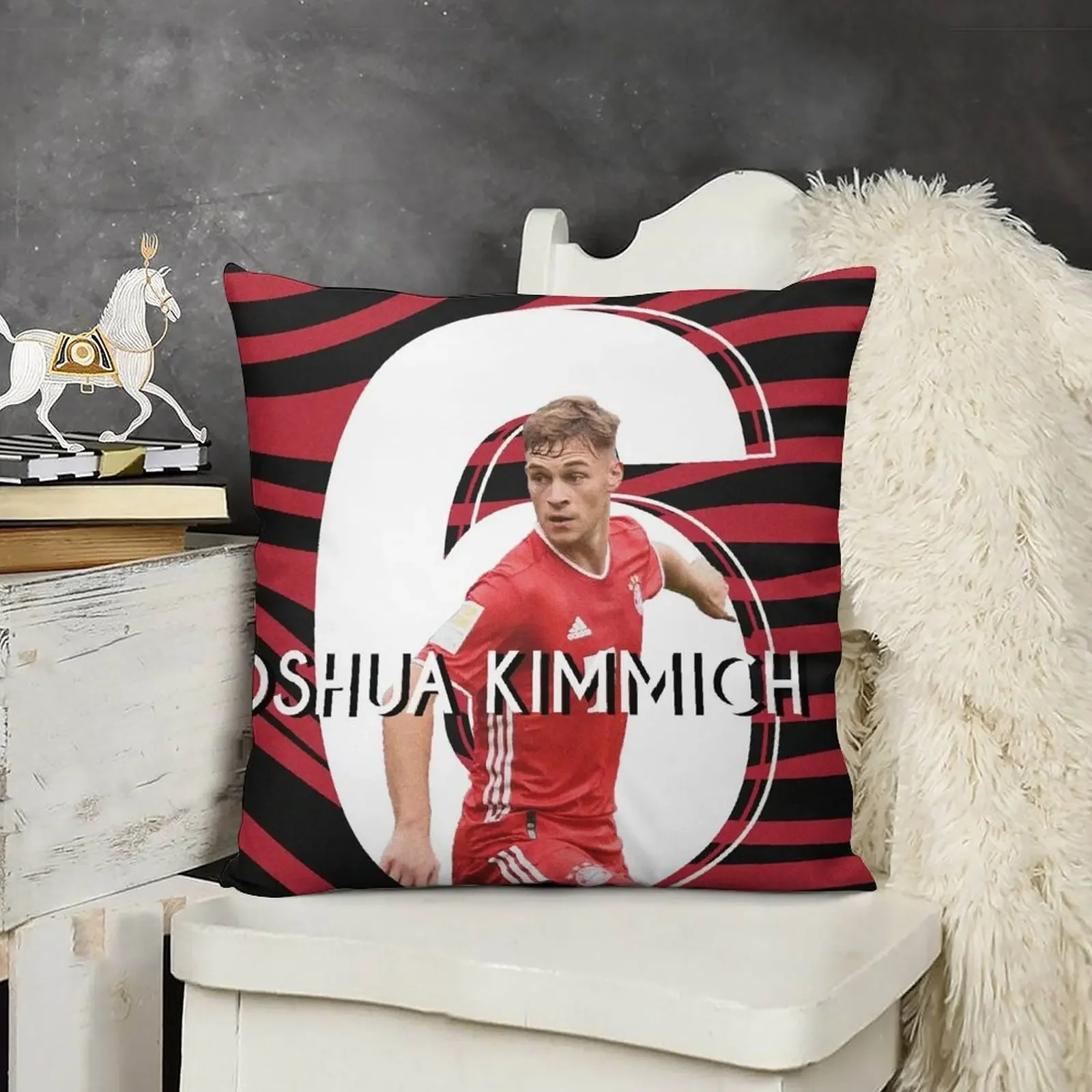

Joshua Kimmich Throw Pillow Decorative Sofa Cushions New year Luxury Cushion Cover Decorative Cover For Living Room pillow