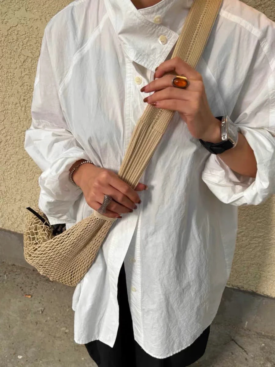

2025 New Faion Beach ular Knitting Horn Design Single oulder Slant Cross Bag Casual Dumpling ape Medium Size