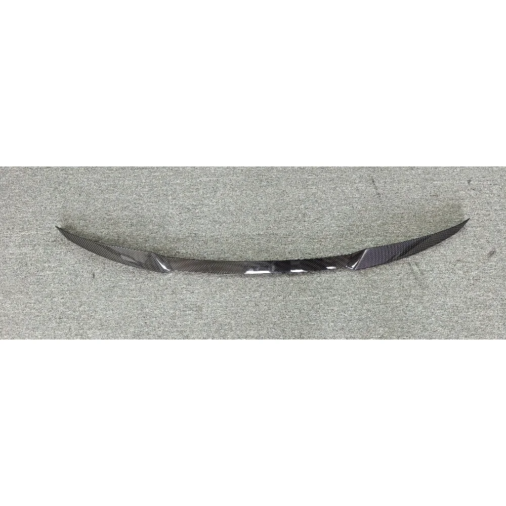 Car Modification LD Style Dry Carbon Fiber Trunk Spoiler Rear Spoiler Aerodynamic Kit for  XM