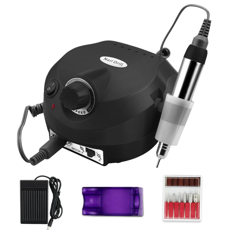 35000/20000 RPM Electric Nail Drill Machine Mill Cutter Sets for Manicure Nail Tips Manicure Electric Nail Pedicure File