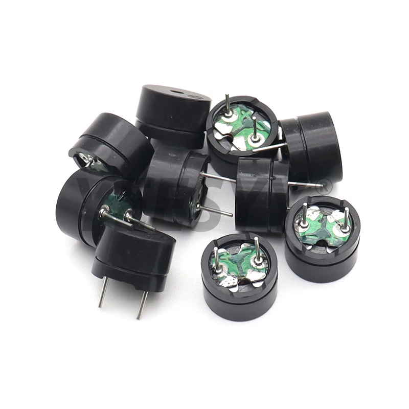 10 Uds 12085 42R zumbador pasivo 12MM * 8,5 MM resistencia 3V 5V 9V 12V en uso común Mini Kit de zumbador piezoeléctrico, para Arduino