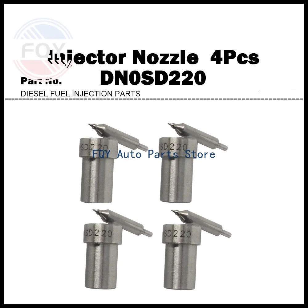 

4X High Quality Diesel Injector Nozzle DN0SD220 For Mercedes Benz W123 S123 240D 240TD OM616