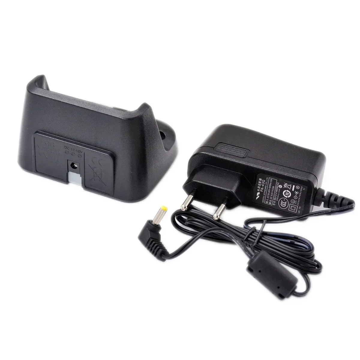 CD15 Desktop Charger & AC Plug Adapter for Yaesu VX5 VX5R VX6R VX7R VX7 VXA700 FNB58Li FNB80Li Standard Horizon HX460S HX471S