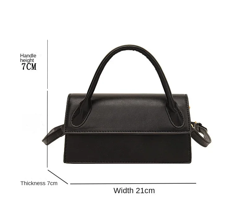 2024 New Fashionable Casual Commuter Handbag Women\'s Premium Texture Messenger Bag Commute Travel Shopping Bags