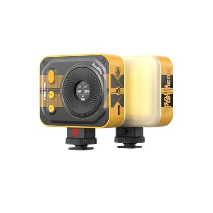 

Портативный светодиодный видеосвет Vibe P108 Pro Mini для фотосъемки, свет для камеры с креплением Cold Shoe, CRI95+, 2500-6500K, 12 эффектов, компактный