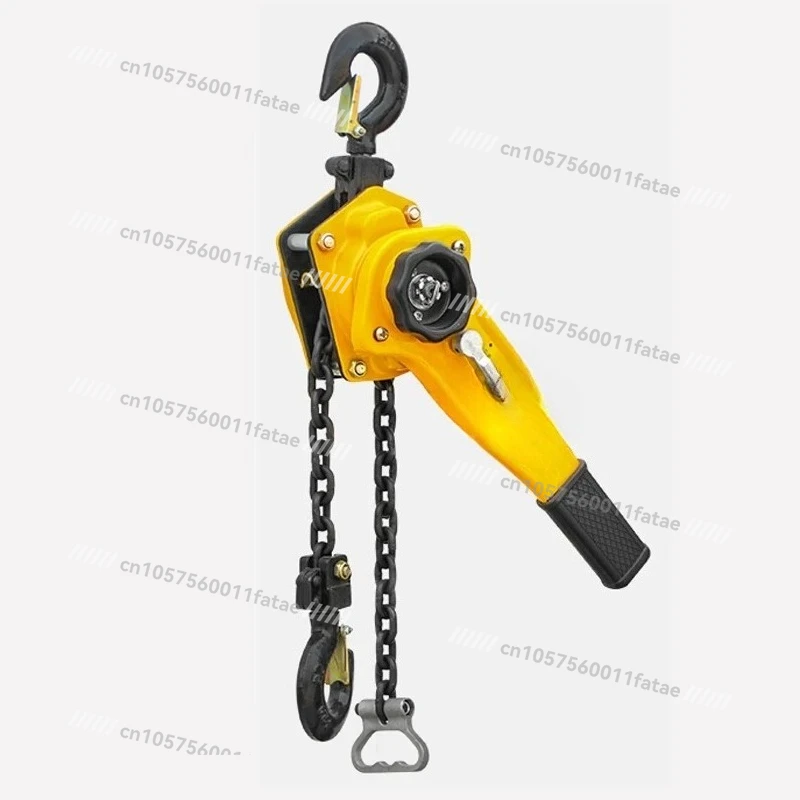 

0.75/1T Manual Manganese Steel Hook Wire Manual Traction Hoisting Tool Lever Small Hand Chain Manual Traction Hoist 3M