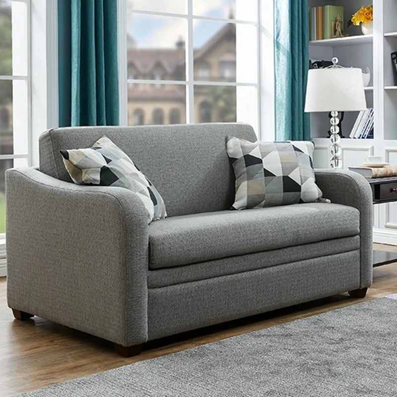 

Small apartment hotel B & B lazy folding sofa living room sofa fabric sofa bed