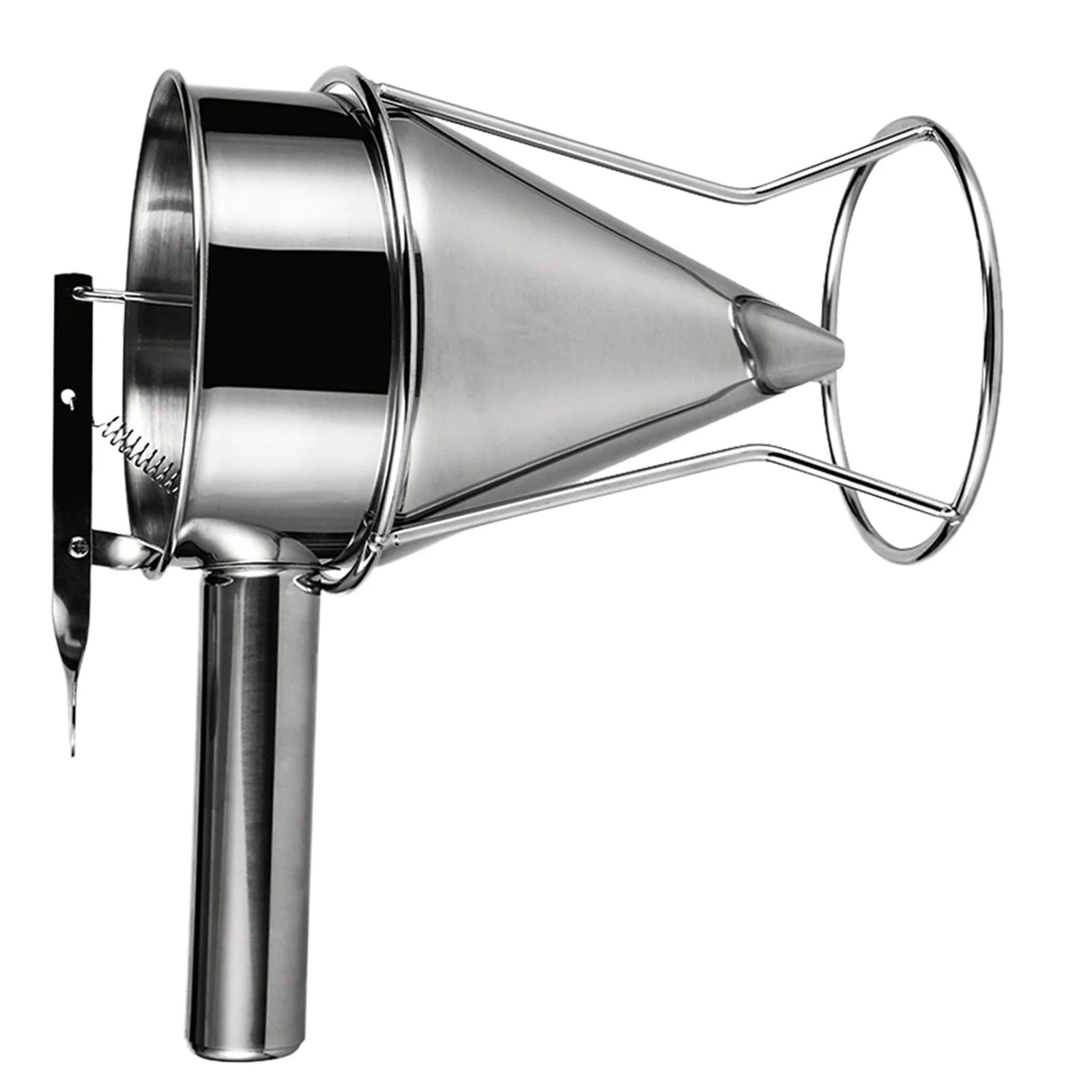 

Octopus Ball Funnel Kitchen Sushi Piston Funnel Silver Detachable Handle Baking Dispenser Pancake Sauce Icing Tool