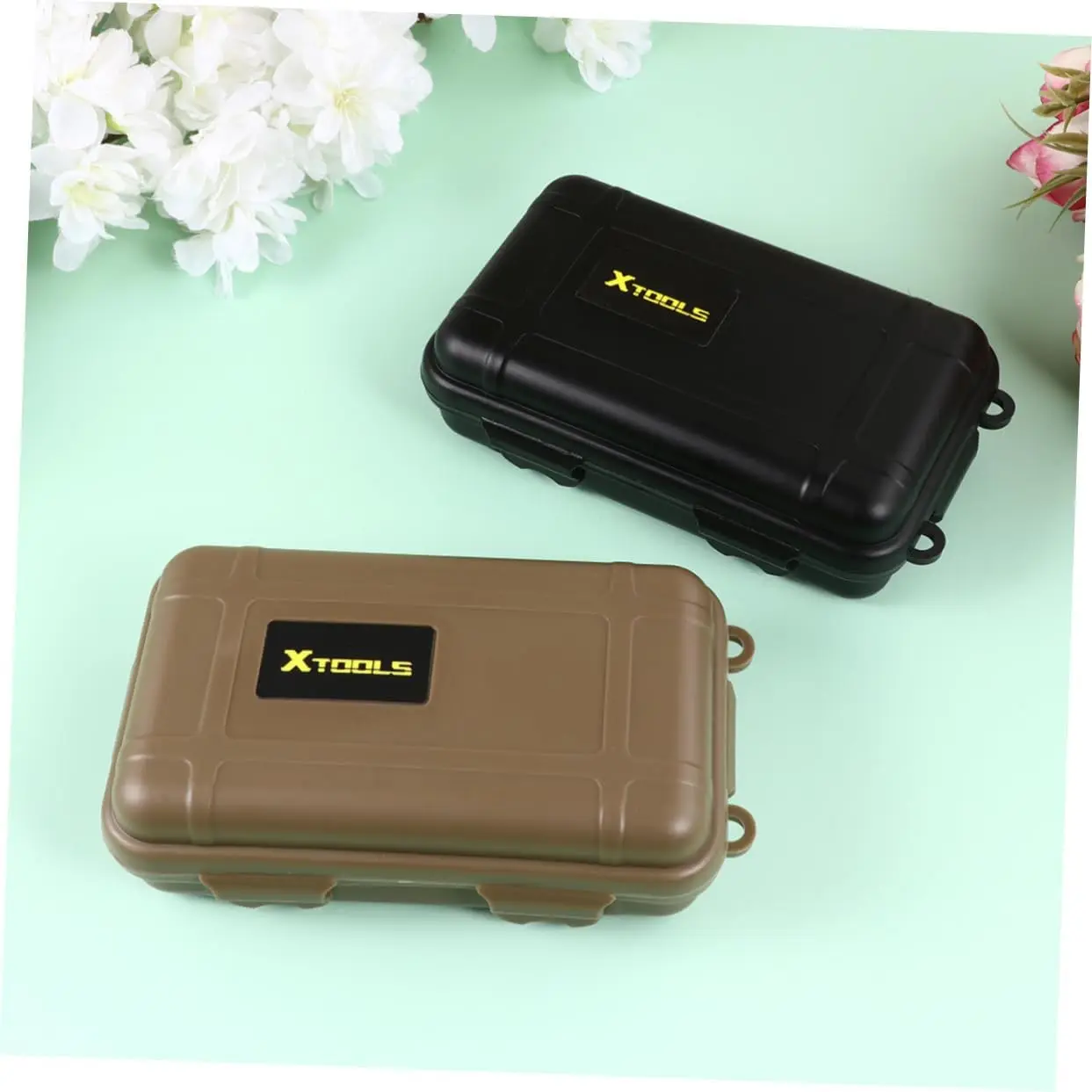 Outdoor Waterproof Shockproof Box Plastic Tool Box Enclosure Airtight Survival Case Container Storage Travel Sealed Containers