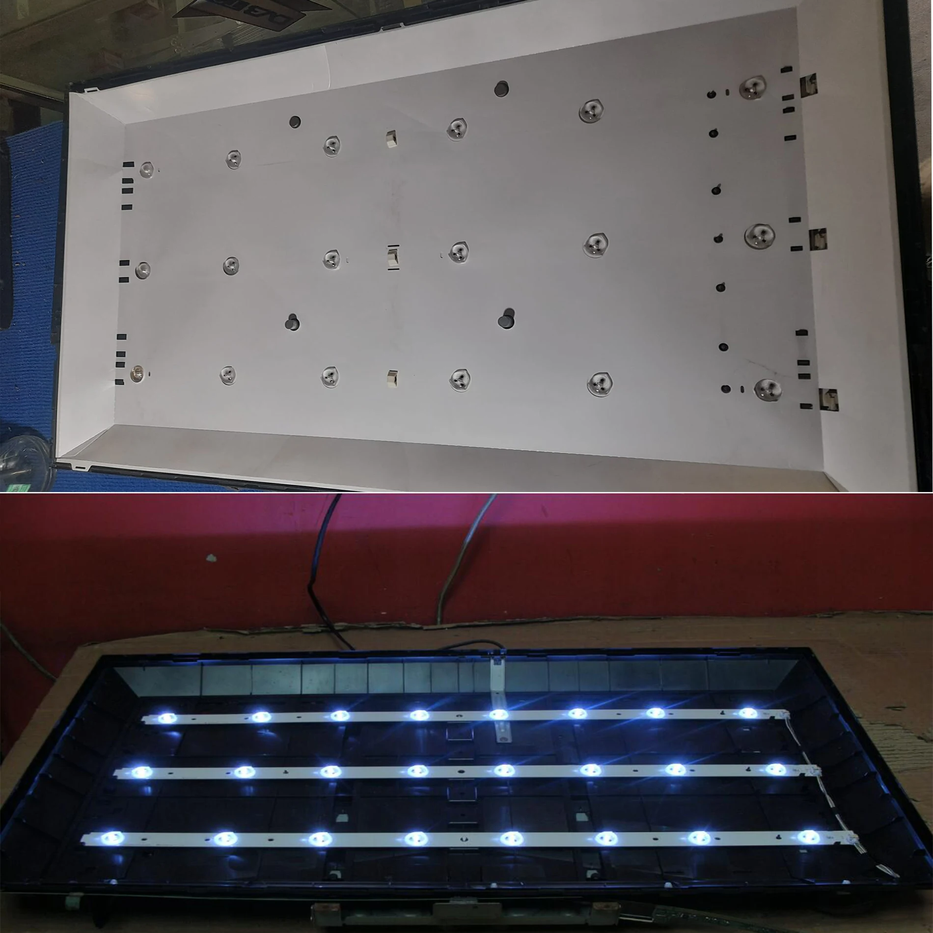 Imagem -06 - Tira de Luz de Fundo Led para tv Lâmpadas tv 32 Svt320ae9 Ic-a-tbby32d572 32l2333dg 32w2333d 32l2333 32p2306ev 32l2353rb 32l4353rb 32l4353rb