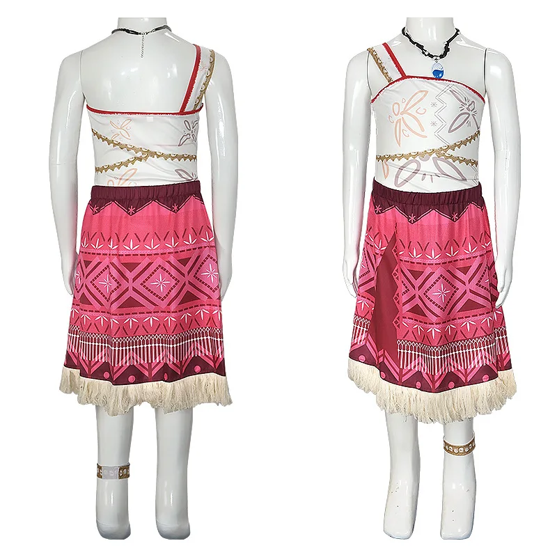 Moana cosplay traje moana cos terno maui moana mesmo traje de desempenho de palco