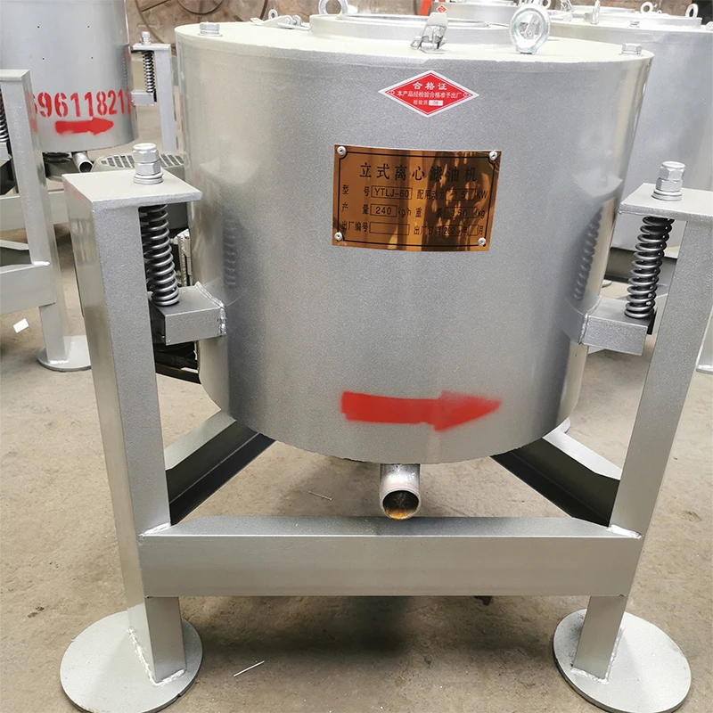 Filtro olio commerciale 30 Kg/H semi di girasole di arachidi sesamo filtro olio centrifugo ad alta velocità