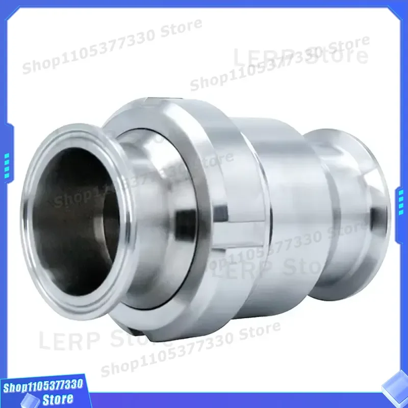 for 1 inch TC 50.5 SMS SS304 Sanitary Stainless Steel Ferrule Single Check Valve for Food and Beverage Processing