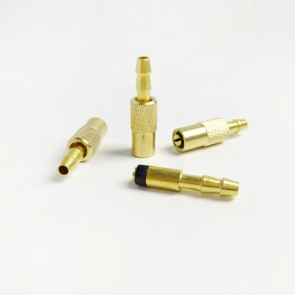 Brass Material Air Chuck Connector Universal Fit Quick Release Valve Tire Inflator Nozzle Clip Type Design 1Pc Pack
