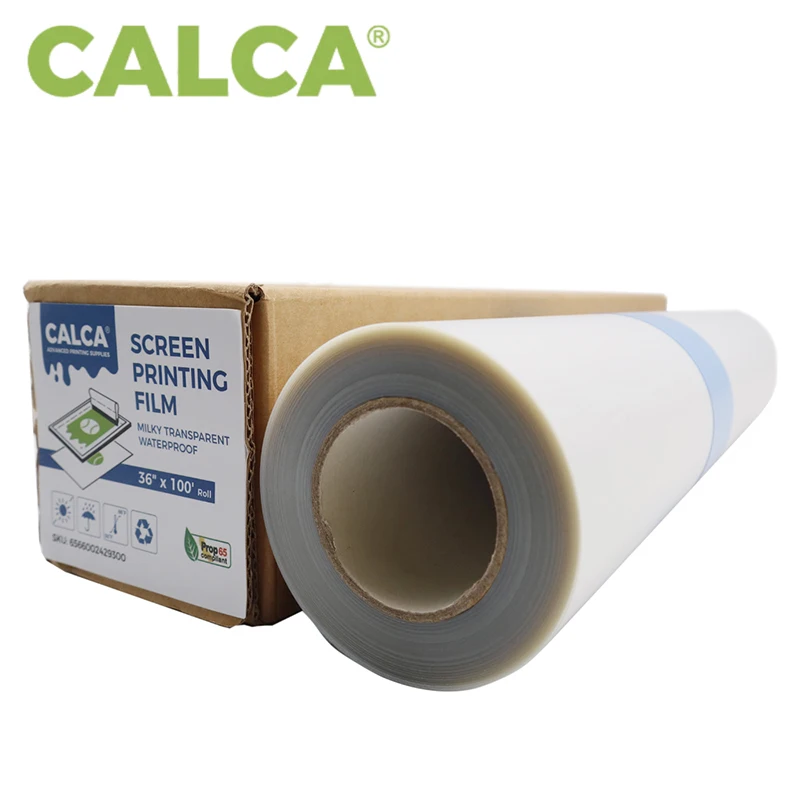 CALCA Waterproof Inkjet Milky Transparency Film for Silk Screen 36