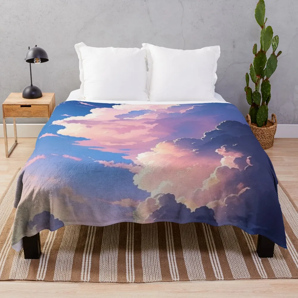 

Beautiful Clouds Throw Blanket christmas decoration Flannels Luxury Blankets