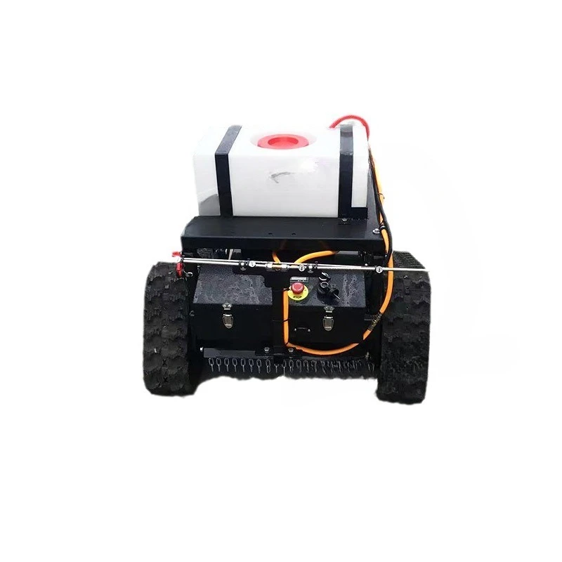 Orchard agriculture and forestry intelligent weeding equipment, vegetable greenhouse mowing and spraying machine