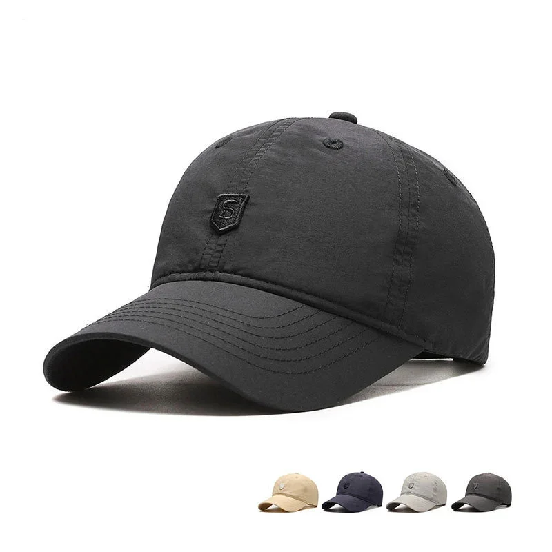 Summer Outdoor Quick-drying Golf Fishing Hat For Women Men Letter Embroidery Sun Hat Baseball Cap Casual Breathable Sun Hats