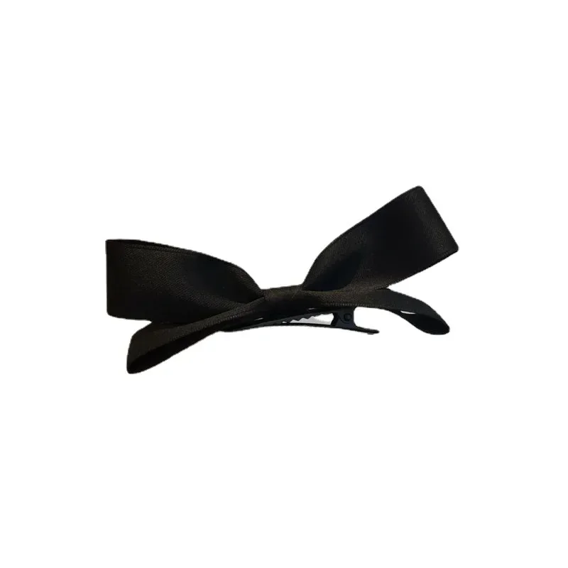 Black Pink Sweet Girls Bowknot Hairpins Women Ladies Korean Fashion Hair Side Clip Hair Accessories Ornaments Barrettes Hairpins