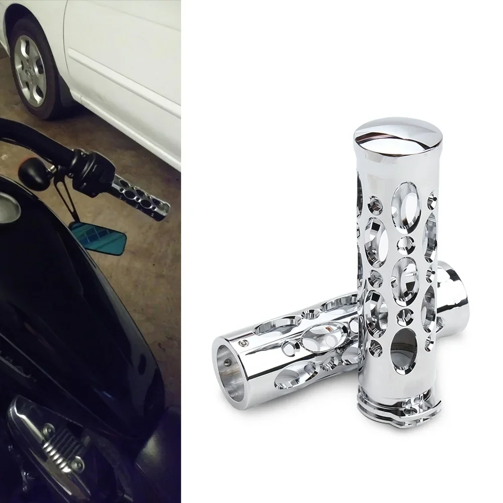 Untuk Pegangan Tangan Sepeda Motor Harley Hollow, Pengganti Stang Pengendali Kenyamanan Pengurang Getaran