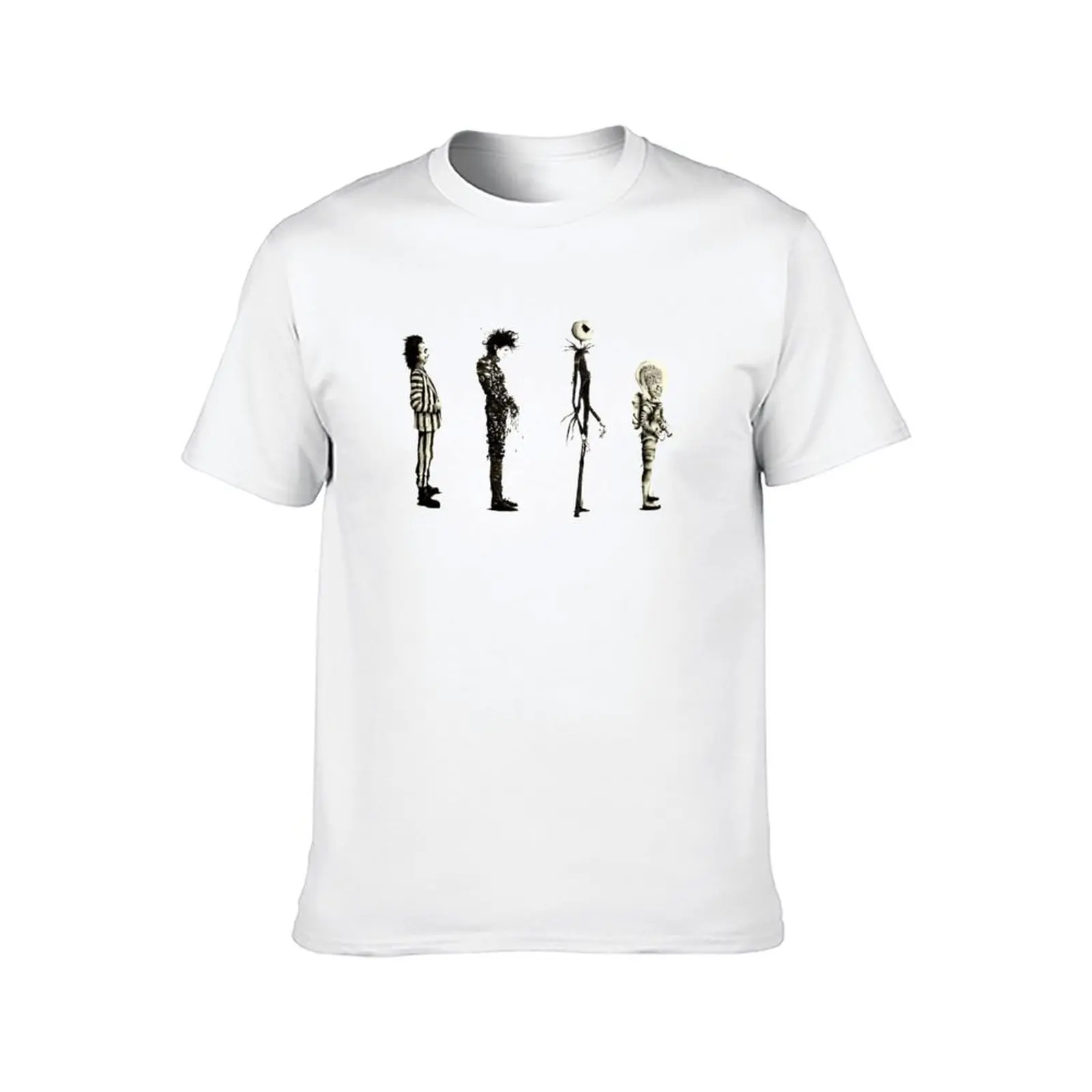 Tim Burton, Edward Scissorhands T-Shirt t shirts for man cotton men t shirt cotton 100% T-Shirt