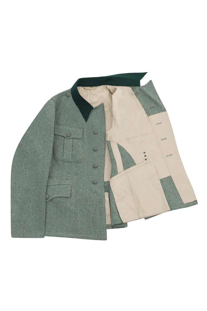 GUWM-032 WWII German M37 Elite Officer Fieldgrey Wool Feldbluse