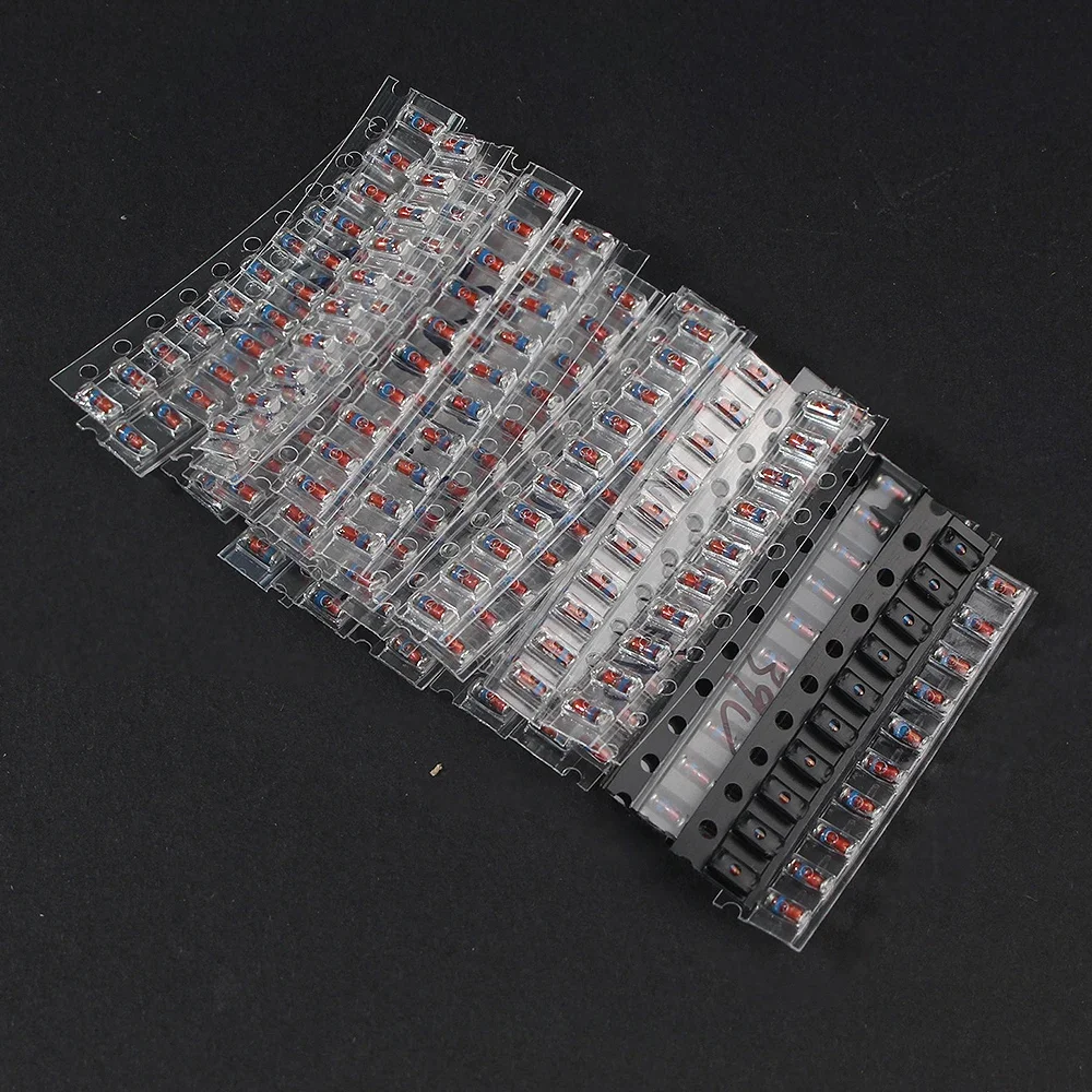 300PCS SMD LL34 Zener Diode Kit 0.5W 2V~39V/3V-24V Diode Combination Set 30 Values 15 Values DIY Electronic 3.3V 3.6V 3.9V 4.3V