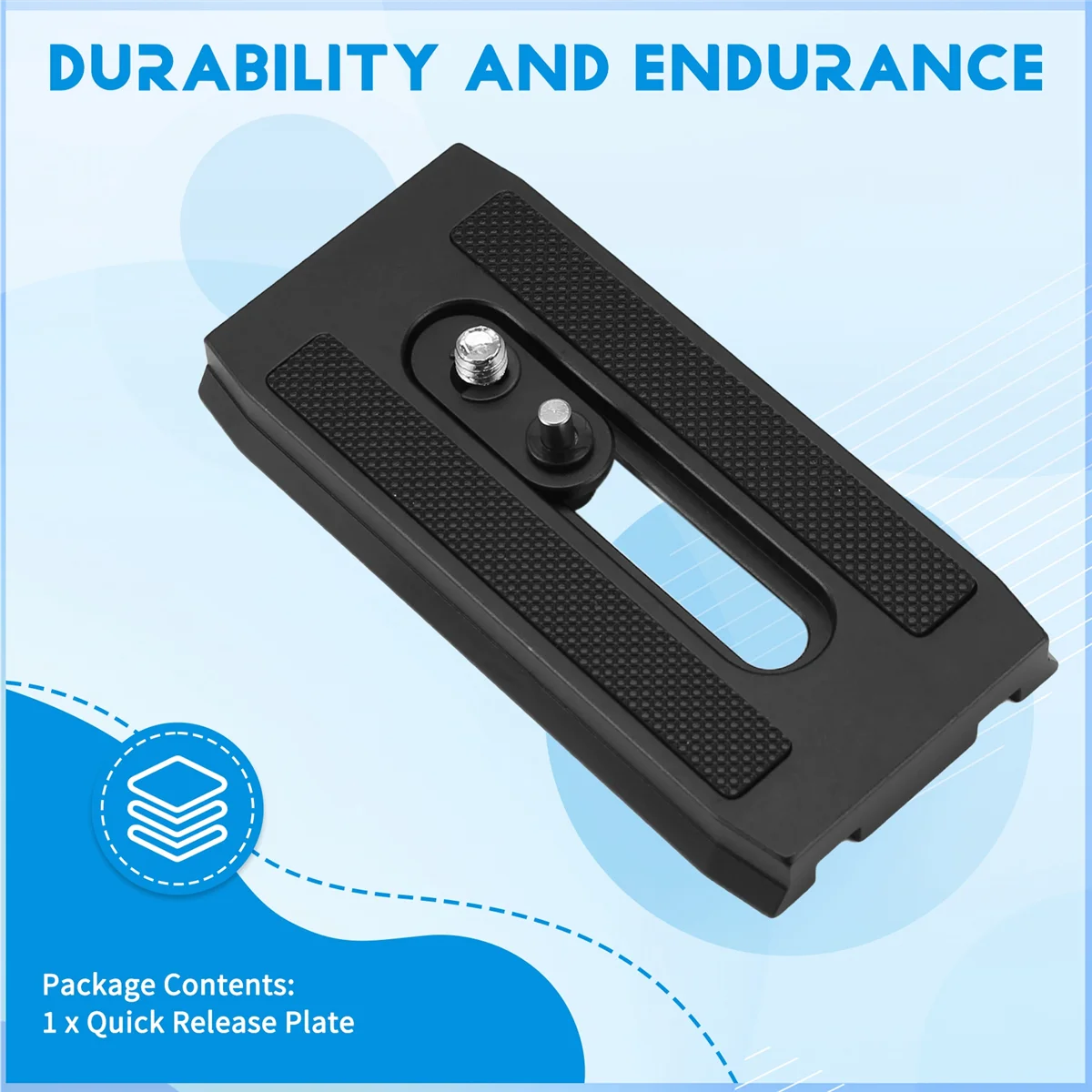 X64A_Quick Release Plate,Camera Quick Release Plate Adapter for Benro