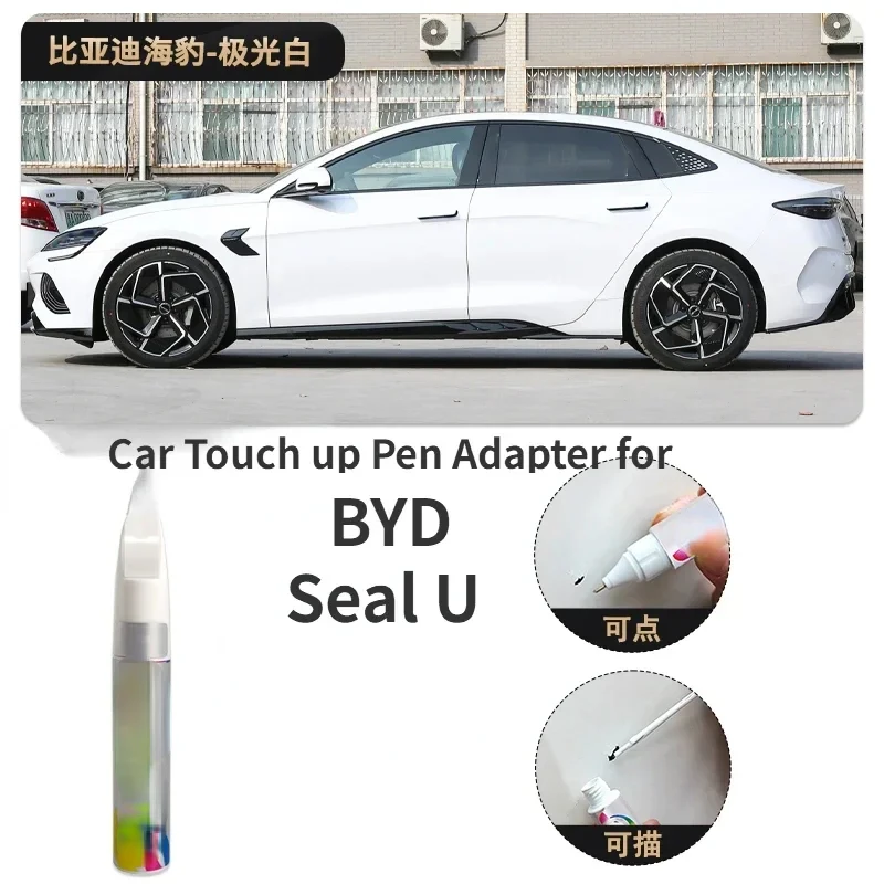 

Car Touch up Pen Adapter for BYD Seal U Paint Fixer North Ice Blue Hallway Black Aurora White Seal Car Scratch Repair Car ATTO 4