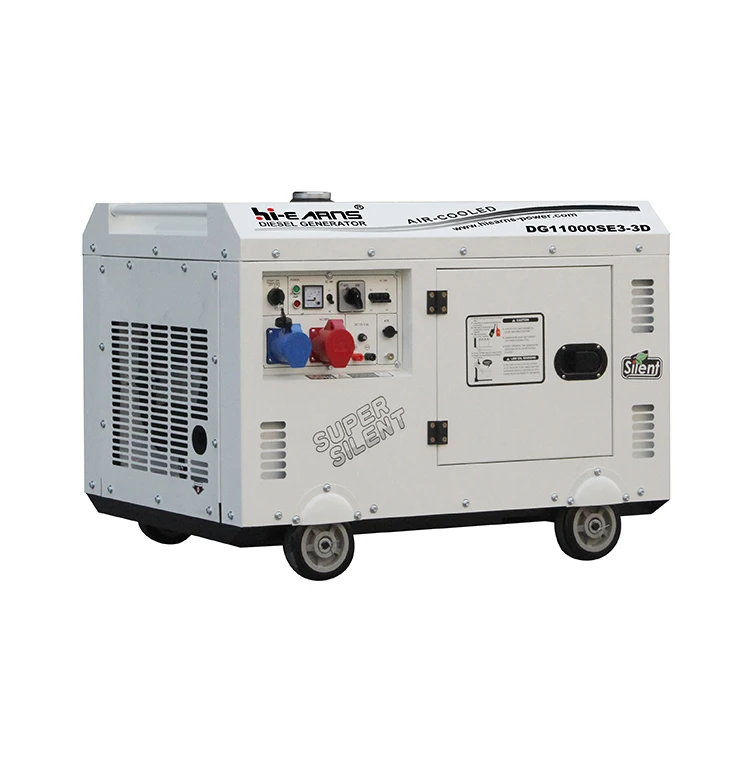 DG11000SE 8kw 10kw 60hz 110/220V HR688FG Engine Air Cooled Single Cylinder Soundproof Diesel Generator