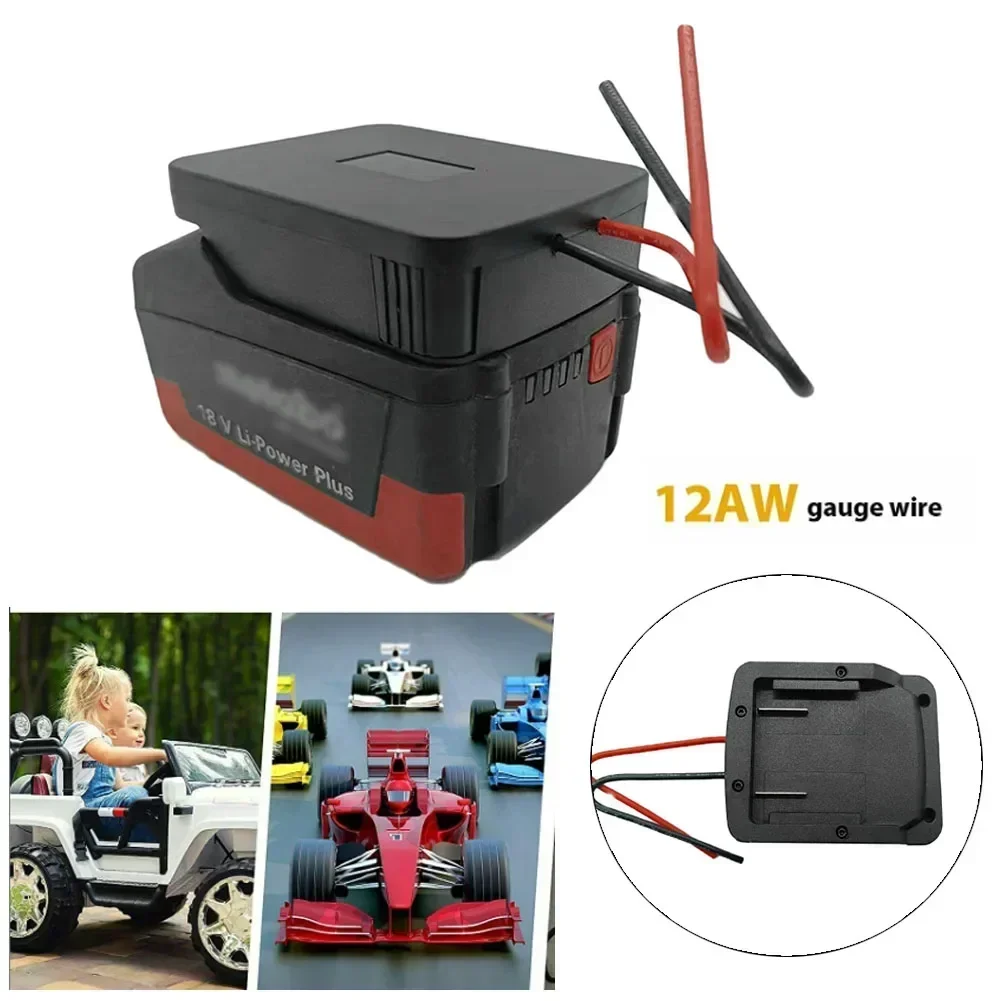 12 Adattatore batteria fai-da-te per batteria agli ioni di litio HPT 18V 36V per fai da te 2 cavi di cablaggio uscita BS18 LT SB18 LT SSD18 LT SSW18 LT