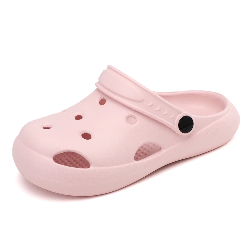

Boys And Girls Beach Sandals Adjustable Outdoor Slippers Children Cute Soft Sole Slides Non-Slips Open Toe Kids Sandals