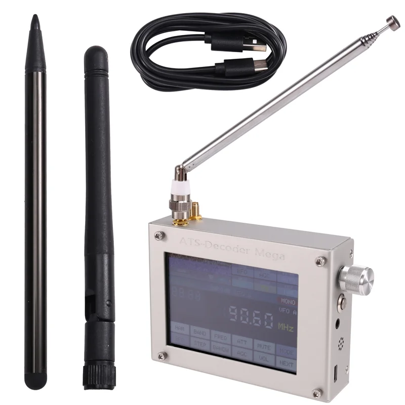 ABSQ-راديو استقبال راديو محمول ستيريو كامل النطاق متعدد الموجات راديو بطارية قابلة للشحن