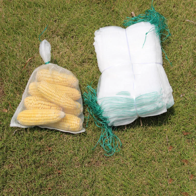 10pcs 15*45cm 30*45cm Nylon Food Fruit Storage Bag Reusable Fly Filter Bag Mesh Vegetable Insect Net Orchard Planting Tools C1