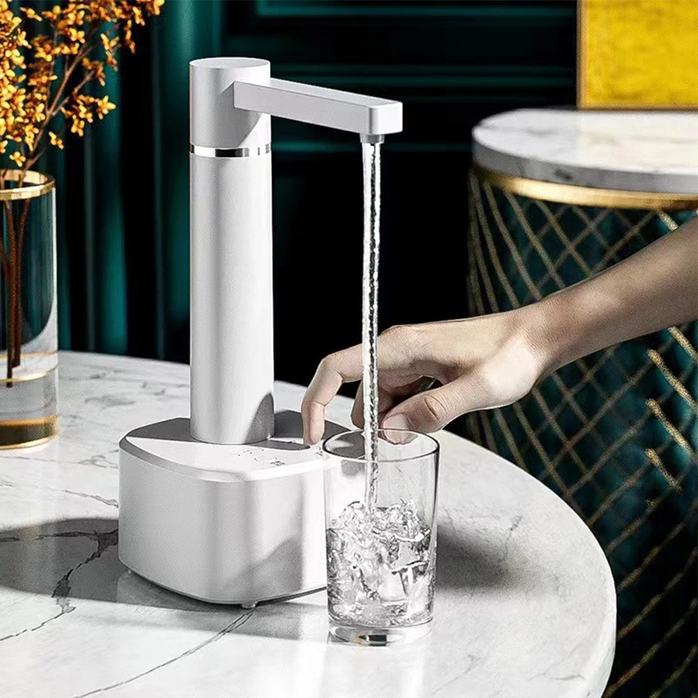 

Electric Water Gallon Pump Automatic Water Dispenser Smart Table Water Bottle Pump 1800mA Rechargeable Drinking Water Machine