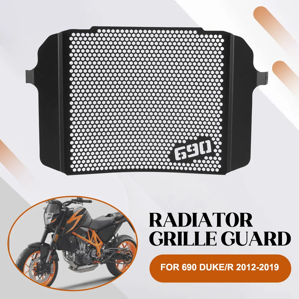 

Motorcycle Radiator Guard Protector Grille Grill Cooler Protection Cover FOR 690 DUKE/R 2012-2013-2014-2015-2016-2017-2018-2019