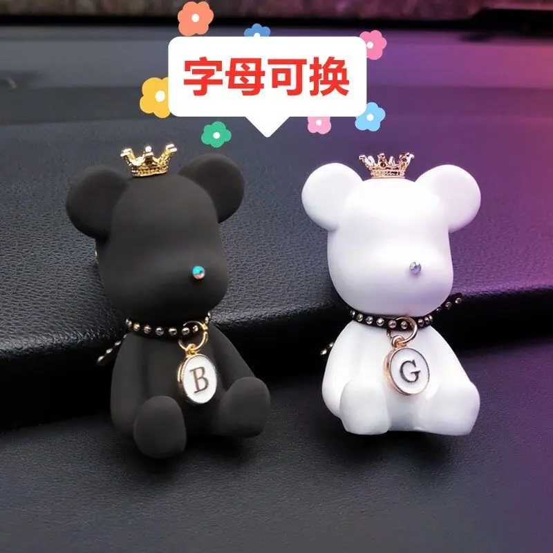 

Car Air Conditioning Outlet Perfume Cute Net Red Bear Car Deodorant Diffuser Stone Aromatherapy Decoration Ornaments