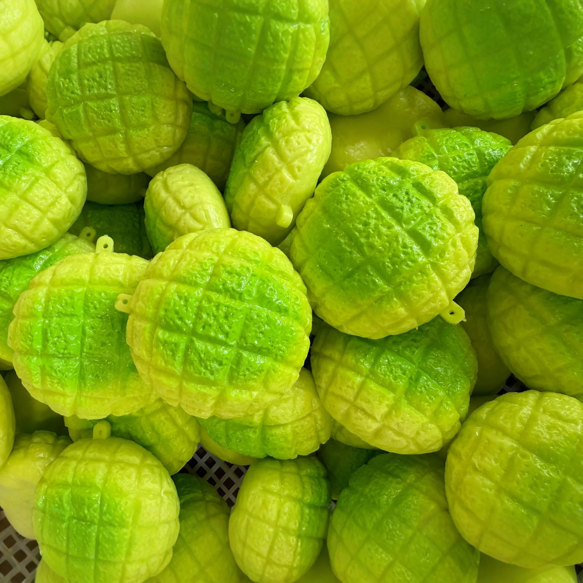 Green Pineapple Bun Stress Ball Toast Squishy Toy Moldable Slow Rebound Squeeze Ball ASMR Sensory Anti Stress Fidget Squeeze Toy