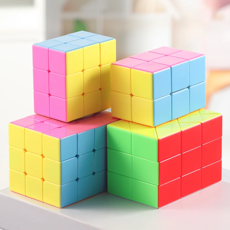 Cube Smooth and Quick Cubo Magic Cube Mágico Profissional Fidget Toys Lube  Puzzle Cube Twisting Puzzle Puzzle Children's Toys