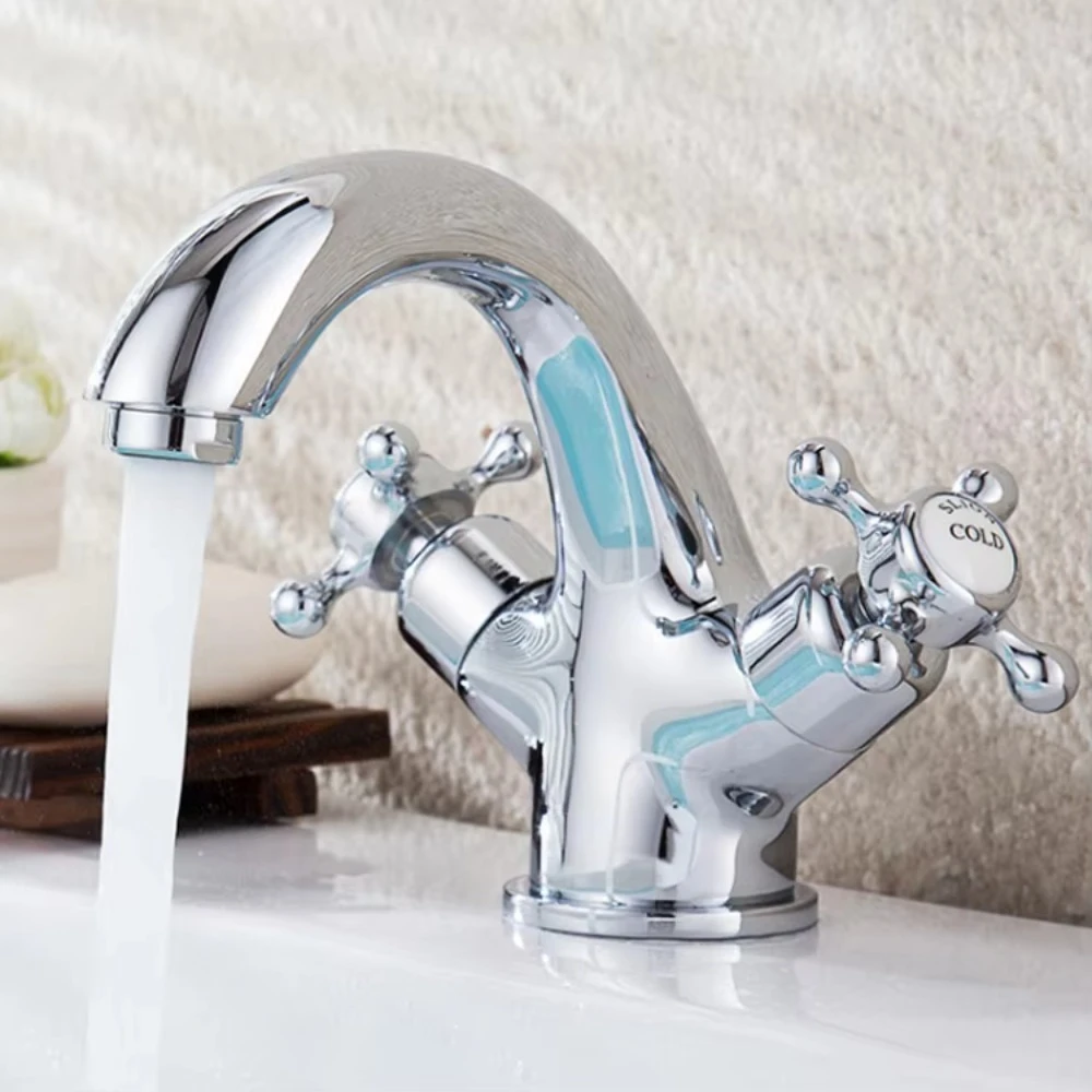 

Antique Brass Bathroom Vanity Basin Faucet Single Hole Bathroom Brass Classic Antique Basin Faucets Mixers Tap