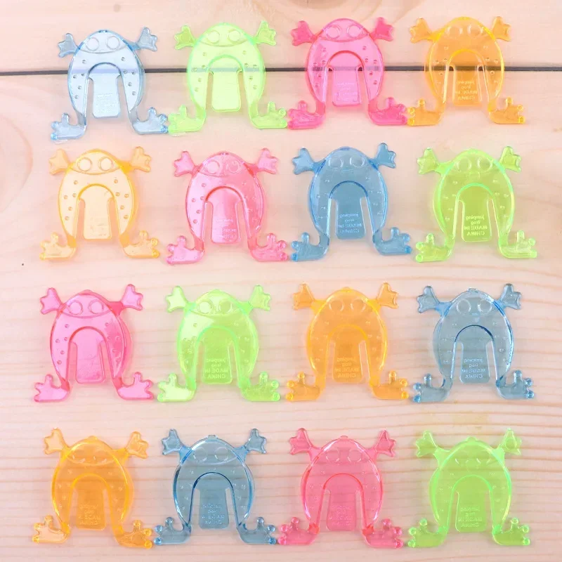 20 pcs Kawaii Mini Clear Classic Puzzle Leaping Frog Birthday Party Baby Shower Kids Party Favor Toy Finger Game Pinata Filler