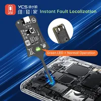 YCS Y-001 Phone Motherboard Coil Tester Inductor Detector for PC Repair Electromagnetic Induction Quick Fault Check Tool