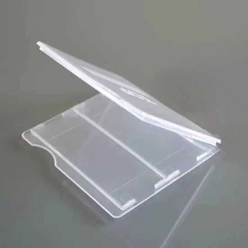 5PCS Slides Storage Holder Box Microscope Slice Holder Case Plastic Can Hold Slice Tools