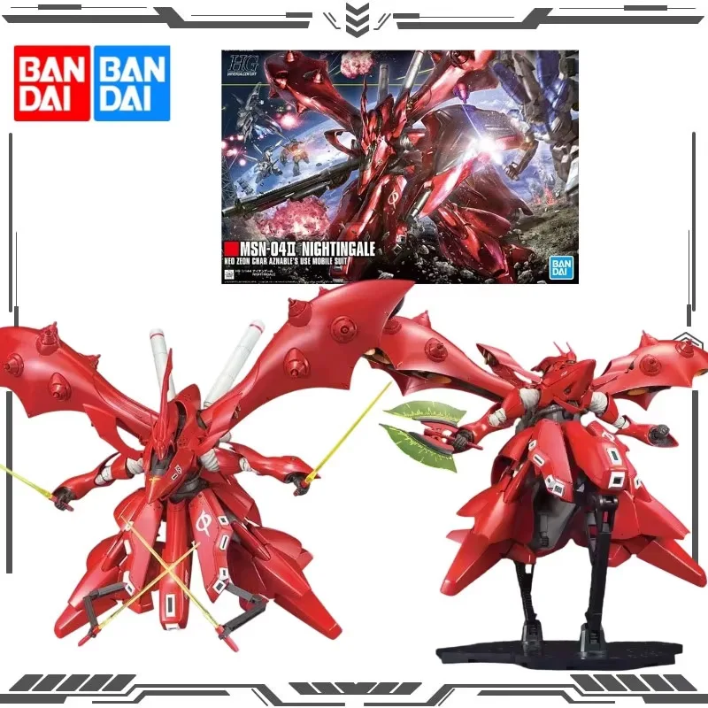 Model Kit Gundam Mg - Bandai Original HGUC 1/144 MSN-04II Nightingale