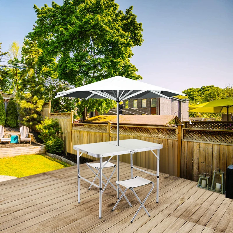Table à manger de Camping Portable, Table de Barbecue, Table et chaise pliantes en alliage d'aluminium, mobilier d'extérieur, mobilier de jardin