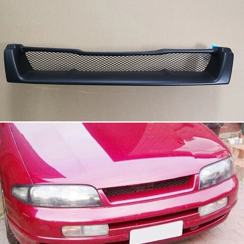 For Nissan Skyline R33 Series 1 GTS GTS-T 1994 1995 1996 Year Racing Grille Grill Body Kit Accessories FRP Matte Black