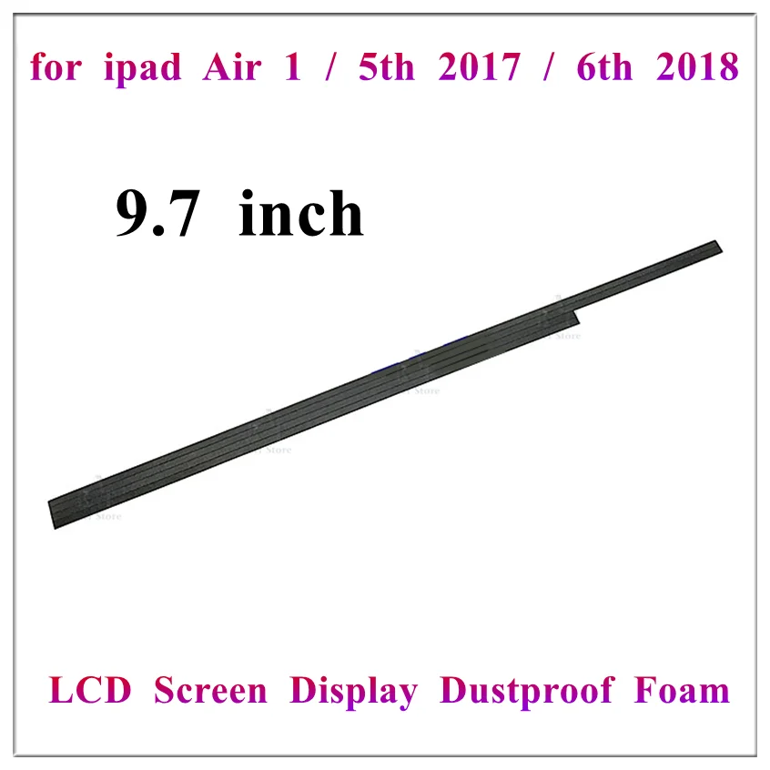 2 Set LCD Screen Digitizer Anti-static Dustproof Foam for Ipad Air 1 5th 2017 6th 2018 9.7 inch Inner Display Dust Prevention