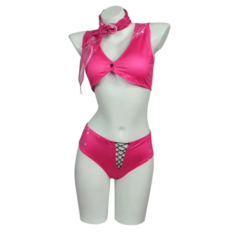 Films Prinses Cosplay Kostuum Volledige Set Sexy Bikini Uniform Voor Vrouwen Zomer Badpak Halloween Carnaval Party Pakken Roleplay