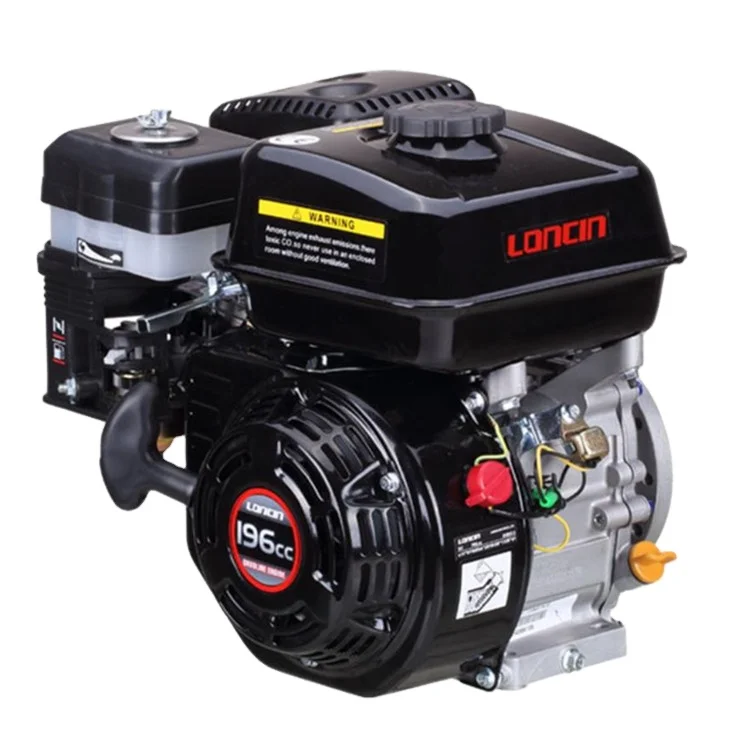 196CC G200F Petrol Engine Loncin 6.5HP Keyway Shaft Engine