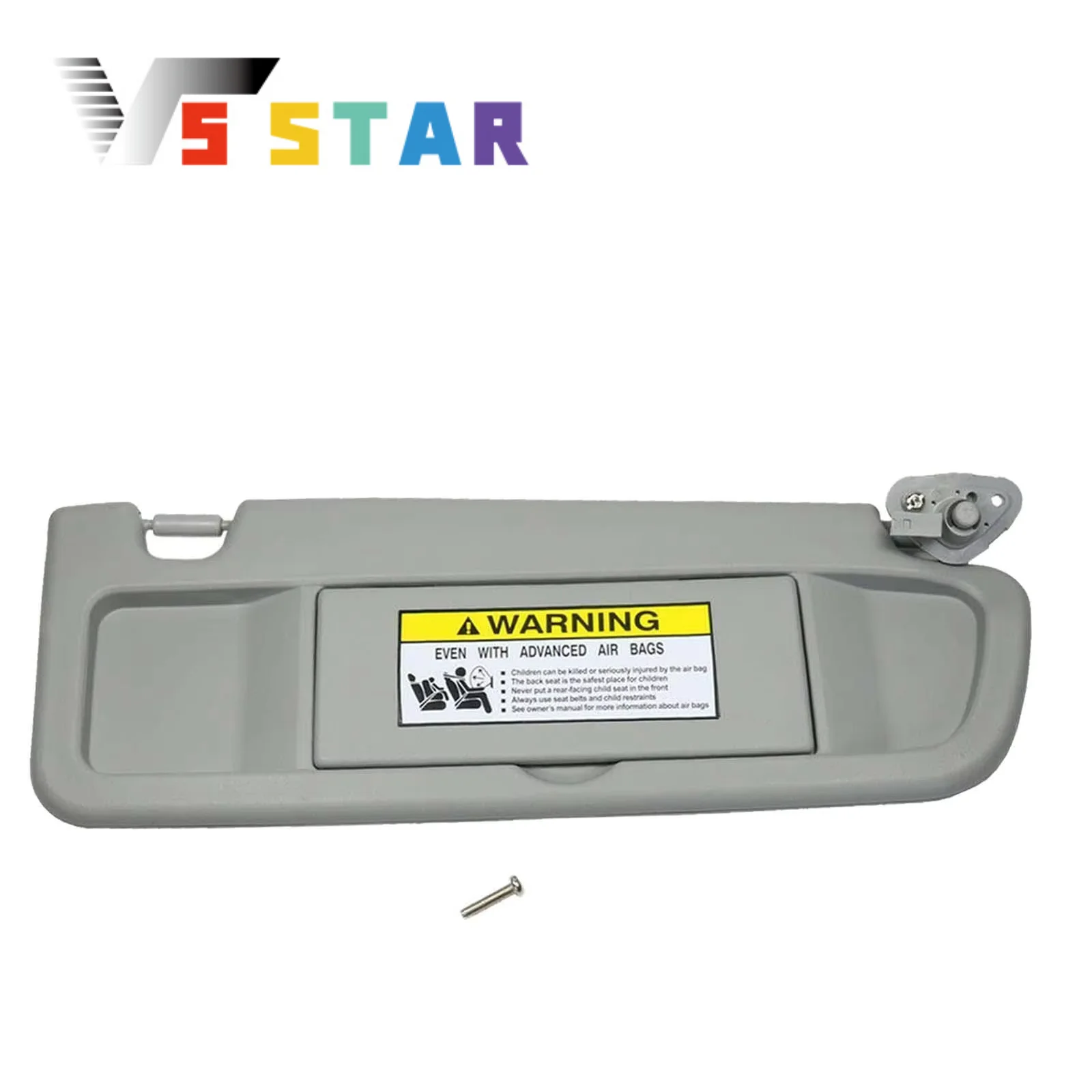 

83230-SNA-A01ZA High Quality Plastic Passenger Right Side Sun Visor For 2006-2011 Honda Civic Sedan Coupe Light Gray LBJ-1037